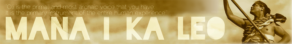 Mana I Ka Leo