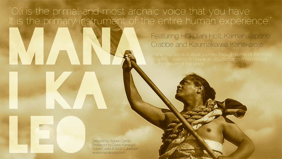 Mana I Ka Leo